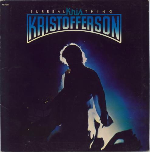 Kris Kristofferson Surreal Thing vinyl LP album (LP record) US KRSLPSU795317