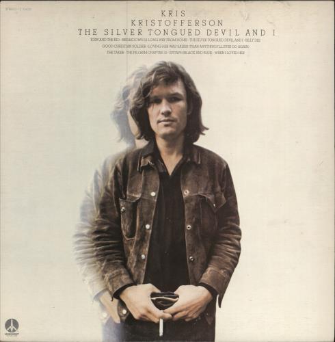 Kris Kristofferson The Silver Tongued Devil And I vinyl LP album (LP record) US KRSLPTH787510