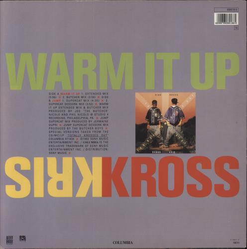 Kris Kross Warm It Up 12" vinyl single (12 inch record / Maxi-single) Austrian KRK12WA861285