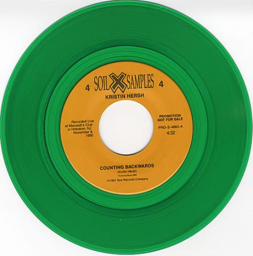Kristin Hersh Counting Backwards 7" vinyl single (7 inch record / 45) US KHE07CO360465
