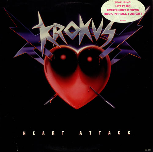 Krokus Heart Attack media press kit US KROKIHE494397