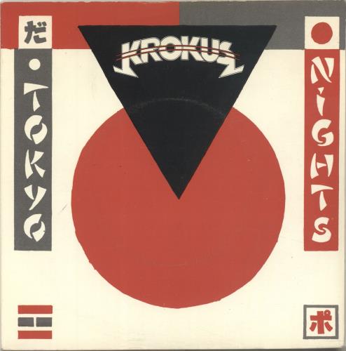 Krokus Tokyo Nights 7" vinyl single (7 inch record / 45) UK KRO07TO703337