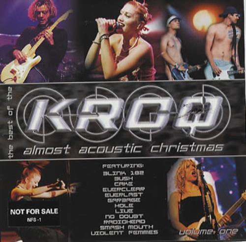 KROQ The Best Of Kroq's Almost Acoustic Christmas CD album (CDLP) US KR7CDTH355223