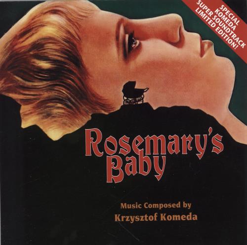 Krzysztof Komeda Rosemary's Baby 7" vinyl single (7 inch record / 45) UK 3V-07RO766291