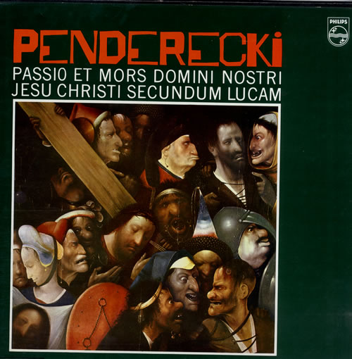 Krzysztof Penderecki St Luke Passion Vinyl Box Set UK P2NVXST560393