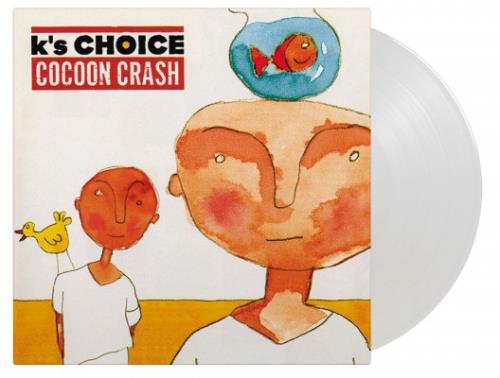 K's Choice Cocoon Crash - Solid White Vinyl vinyl LP album (LP record) UK KCHLPCO793277