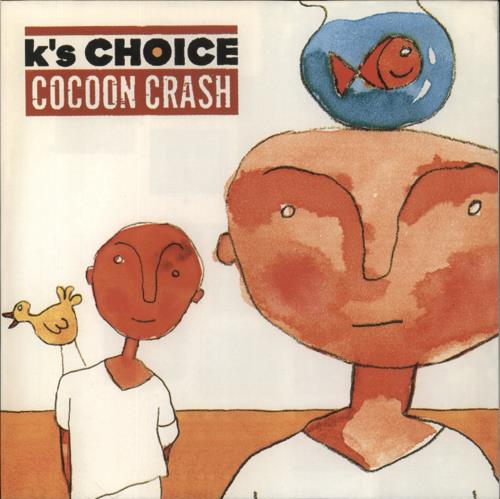 K's Choice Cocoon Crash - Translucent Red Vinyl vinyl LP album (LP record) UK KCHLPCO862356