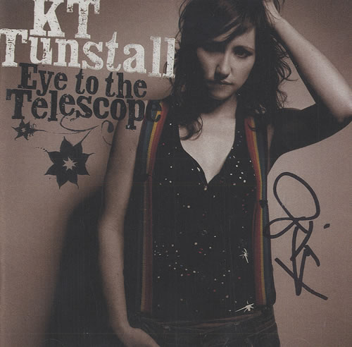 KT Tunstall Eye To The Telescope - Auotgraphed CD album (CDLP) UK KT-CDEY455605