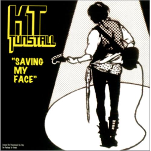 KT Tunstall Saving My Face CD single (CD5 / 5") US KT-C5SA424231