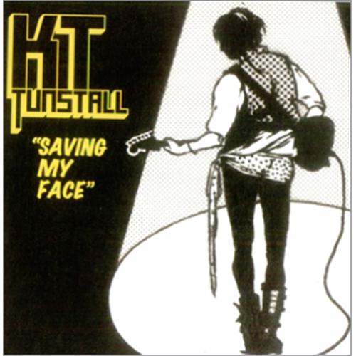 KT Tunstall Saving My Face CD single (CD5 / 5") UK KT-C5SA425431