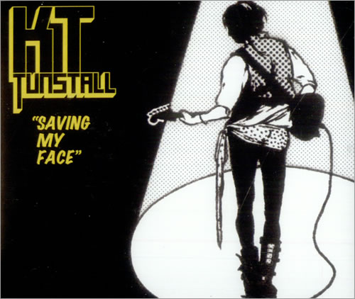 KT Tunstall Saving My Face CD single (CD5 / 5") European KT-C5SA525584