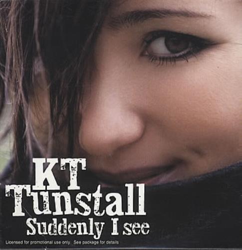 KT Tunstall Suddenly I See CD single (CD5 / 5") US KT-C5SU386372