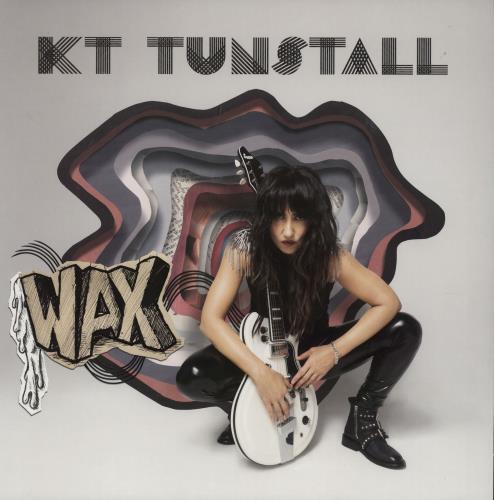 KT Tunstall Wax - Pink Vinyl vinyl LP album (LP record) UK KT-LPWA750712