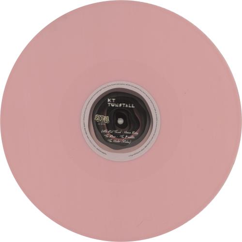 KT Tunstall Wax - Pink Vinyl vinyl LP album (LP record) UK KT-LPWA750712