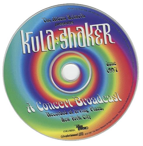 Kula Shaker A Concert Broadcast CD album (CDLP) US KULCDAC101598