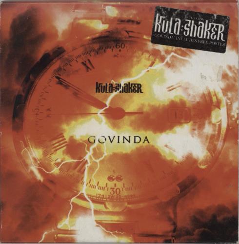 Kula Shaker Govinda + Poster CD single (CD5 / 5") UK KULC5GO75387