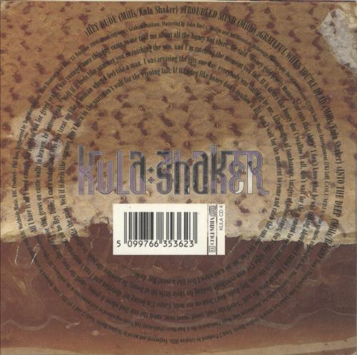 Kula Shaker Hey Dude CD single (CD5 / 5") UK KULC5HE71569