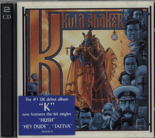 Kula Shaker K + Bonus disc 2 CD album set (Double CD) Australian KUL2CKB83954