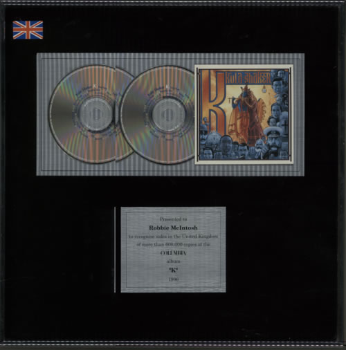 Kula Shaker K in-house award disc UK KULAIK316512