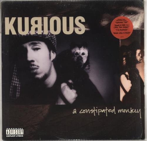Kurious A Constipated Monkey vinyl LP album (LP record) US Q-RLPAC710169