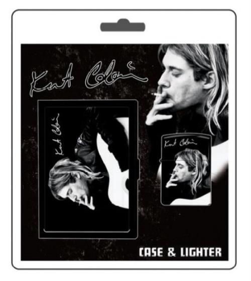Kurt Cobain ID Case & Lighter memorabilia UK KRTMMID398777