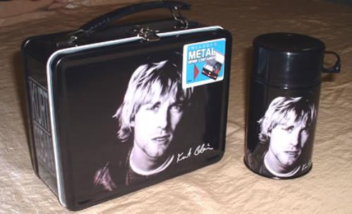 Kurt Cobain Lunchbox memorabilia Australian KRTMMLU318224