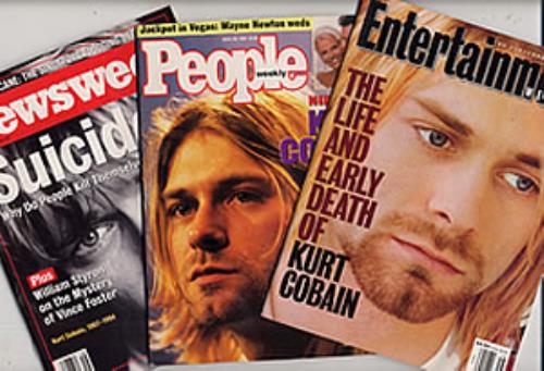 Kurt Cobain Set Of Three April 1994 Magazines magazine US KRTMASE259255