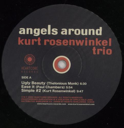 Kurt Rosenwinkel Angels Around vinyl LP album (LP record) German 9U0LPAN869895