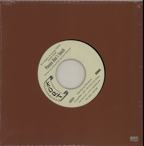 Kurt Wagner Please Don't Touch 7" vinyl single (7 inch record / 45) UK KU207PL577324