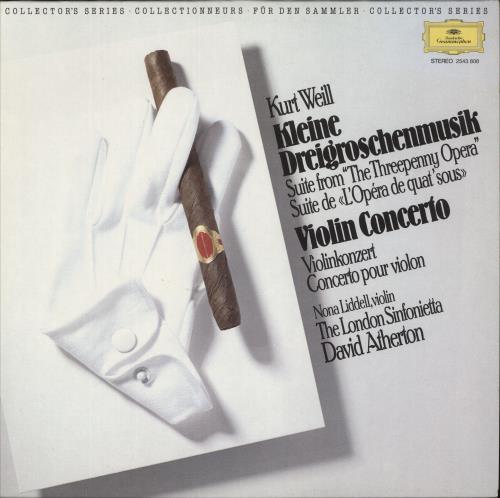 Kurt Weill Kurt Weill: Kleine Dreigroschenmusik / Violin Concerto vinyl LP album (LP record) German KU0LPKU874995