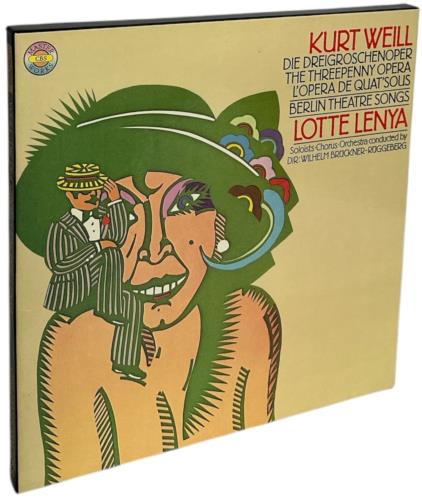 Kurt Weill The Threepenny Opera / The Berlin Theatre Songs Vinyl Box Set UK KU0VXTH857890