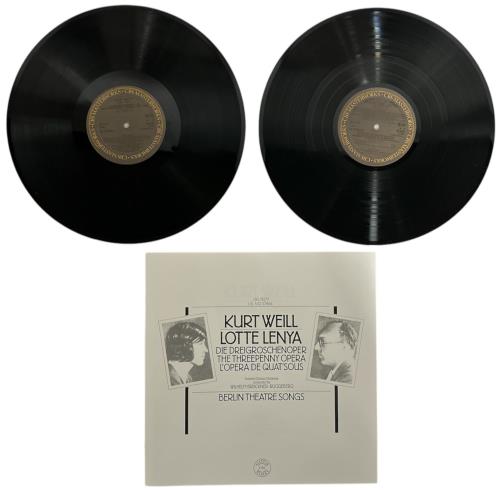 Kurt Weill The Threepenny Opera / The Berlin Theatre Songs Vinyl Box Set UK KU0VXTH857890