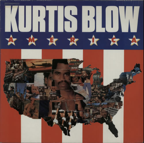 Kurtis Blow America vinyl LP album (LP record) Dutch KUWLPAM589212