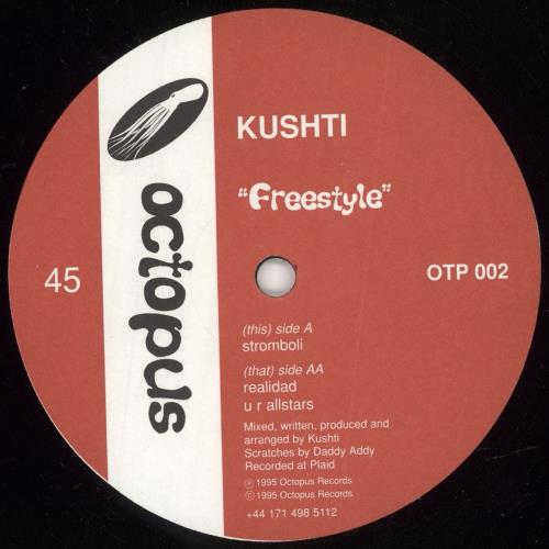 Kushti Freestyle 12" vinyl single (12 inch record / Maxi-single) UK Z7712FR726753