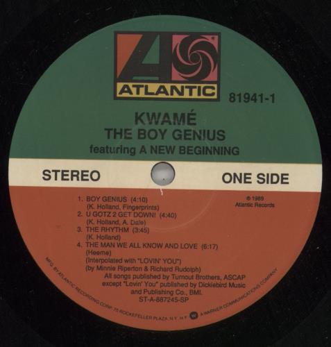 Kwame Holland The Boy Genius vinyl LP album (LP record) German KFALPTH728277