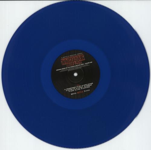 Kyle Dixon & Michael Stein Stranger Things - Volume One - Blue Vinyl & Red Vinyl 2-LP vinyl record set (Double LP Album) UK O1L2LST836687