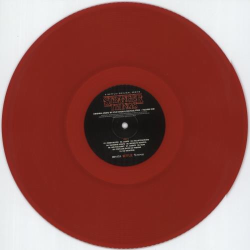 Kyle Dixon & Michael Stein Stranger Things - Volume One - Blue Vinyl & Red Vinyl 2-LP vinyl record set (Double LP Album) UK O1L2LST836687