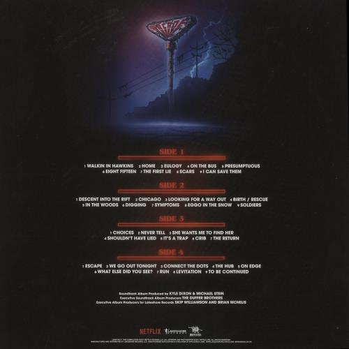 Kyle Dixon & Michael Stein Stranger Things 2 - Clear Splattered Vinyl - EX 2-LP vinyl record set (Double LP Album) US O1L2LST870808