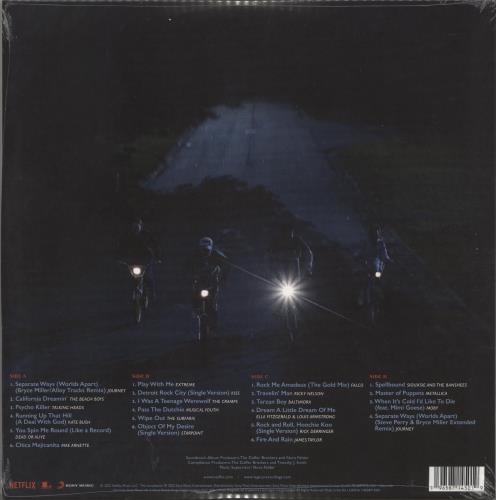 Kyle Dixon & Michael Stein Stranger Things 4: Soundtrack From The Netflix Series - Red Vinyl - Sealed 2-LP vinyl record set (Double LP Album) UK O1L2LST870143
