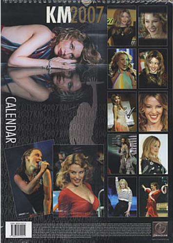 Kylie Minogue 2007 Calendar calendar UK KYLCACA379674