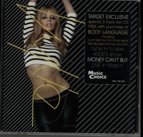 Kylie Minogue 3 Track Live CD CD single (CD5 / 5") US KYLC5TR605516