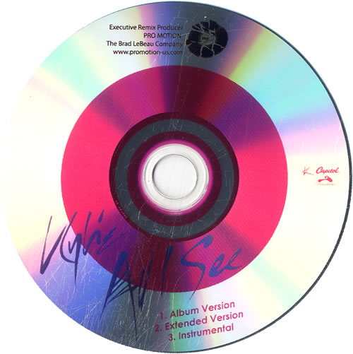 Kylie Minogue All I See CD-R acetate US KYLCRAL597877