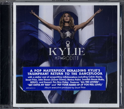 Kylie Minogue Aphrodite - Sealed CD album (CDLP) US KYLCDAP605662