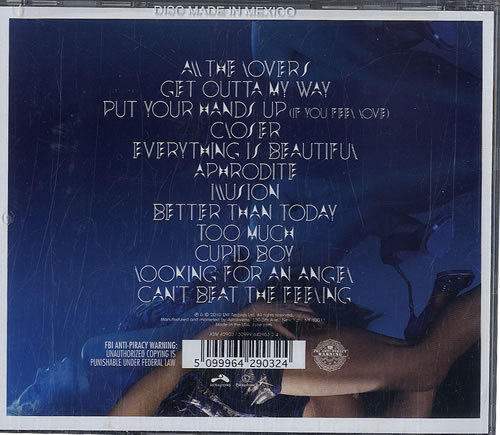 Kylie Minogue Aphrodite - Sealed CD album (CDLP) US KYLCDAP605662