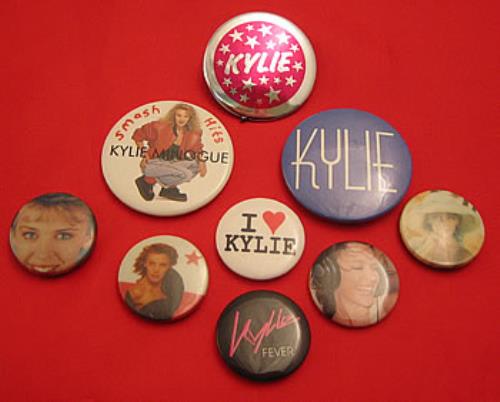 Kylie Minogue Badge Set badge UK KYLBGBA355111
