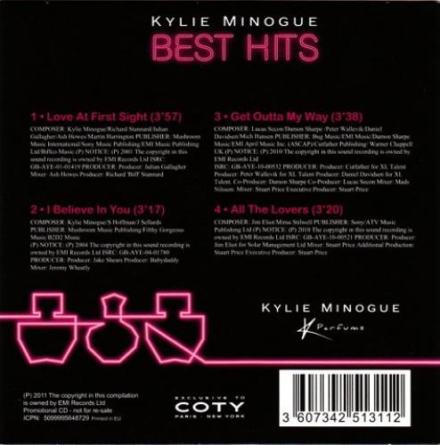 Kylie Minogue Best Hits CD single (CD5 / 5") UK KYLC5BE583617