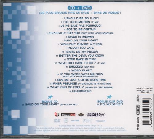 Kylie Minogue Best Of 1987 - 1992 2-disc CD/DVD set French KYL2DBE262635