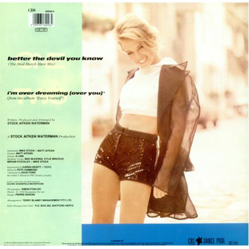 Kylie Minogue Better The Devil You Know 12" vinyl single (12 inch record / Maxi-single) French KYL12BE215114