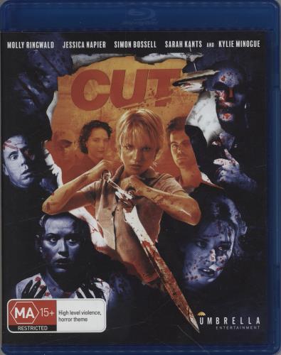 Kylie Minogue Cut Blu Ray DVD Australian KYLBRCU765327