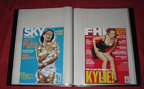 Kylie Minogue Cuttings Book (11) memorabilia UK KYLMMCU354930